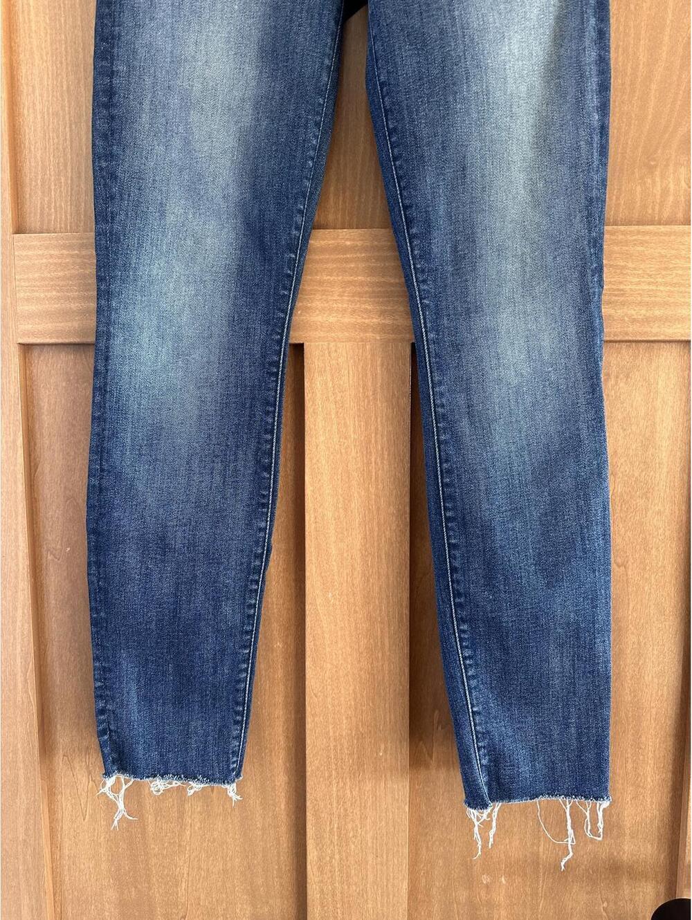 MOTHER The High Waisted Looker Ankle Fray in Not Rough Enough Women’s size 26 - Picture 2 of 15
